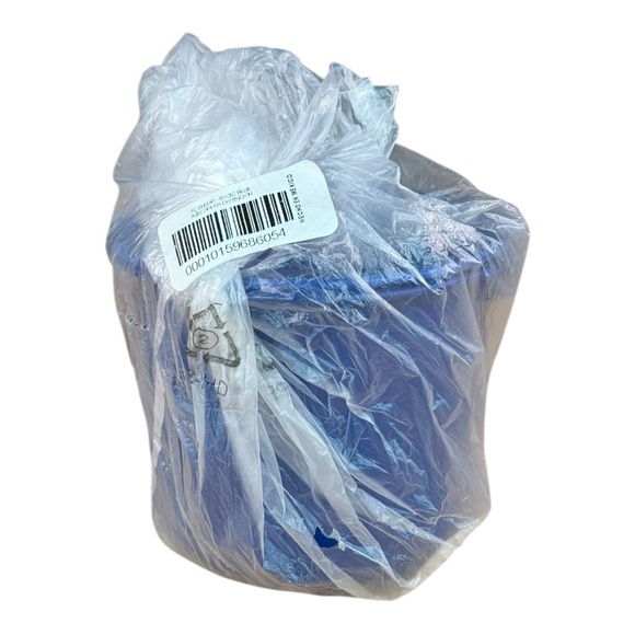 Tupperware Mexico Exclusive Blue Sugar Bowl with Lid Tupperware Azucarera - Picture 9 of 10